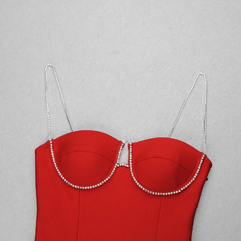 Bust Detail Bodycon Dress