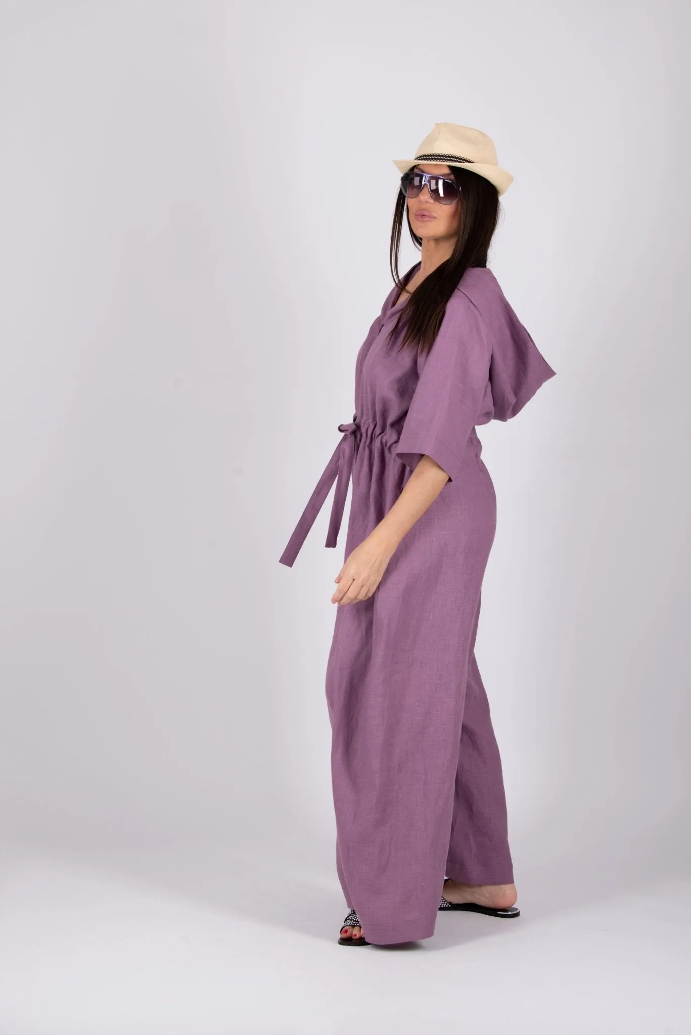 REGINA Linen Jumpsuit