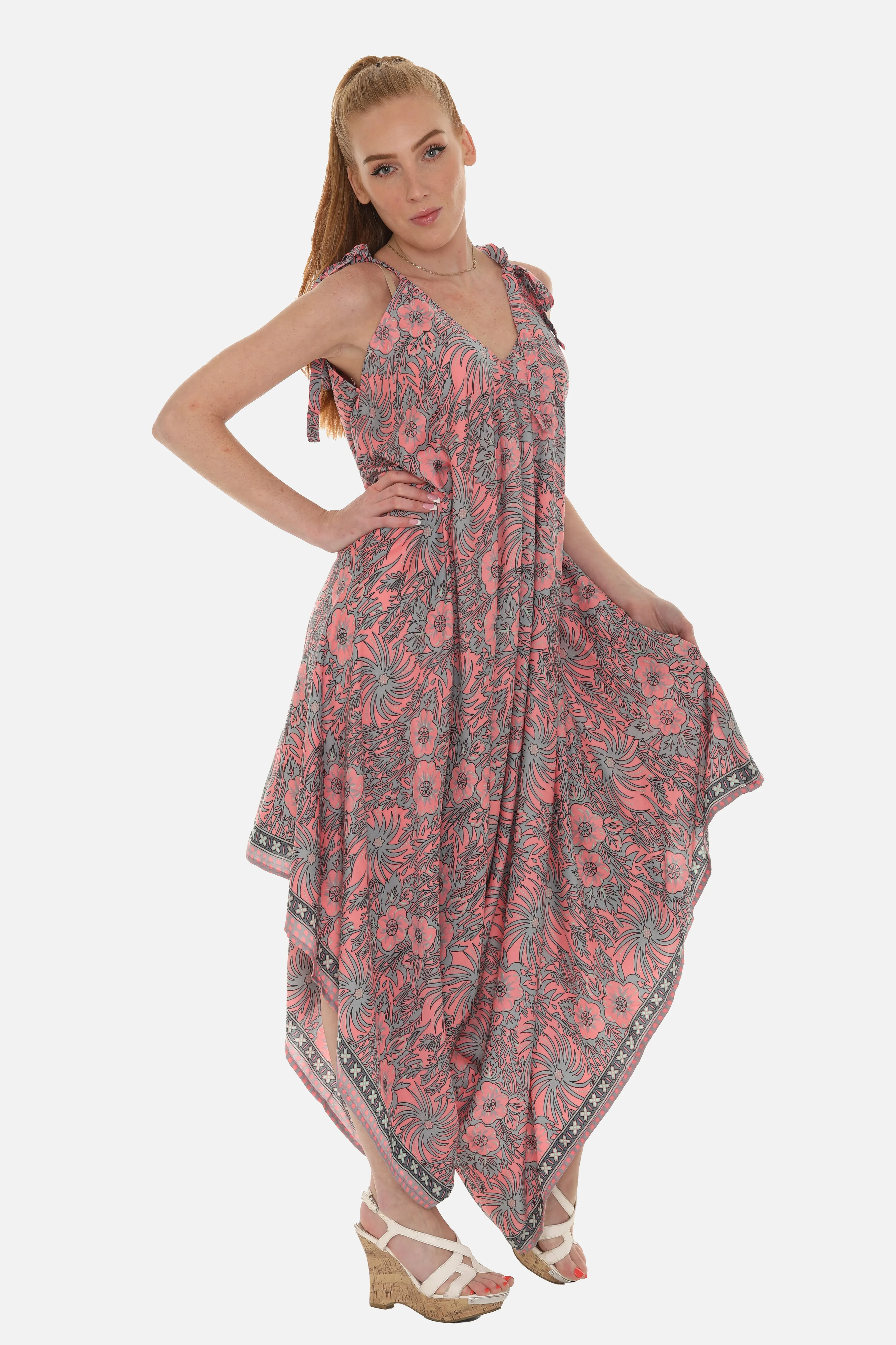 Women Printed Harem Jumpsuit